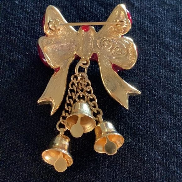 Vintage Christmas Holiday brooch - Picture 3 of 5